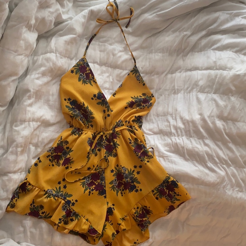 Flower romper!